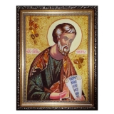 Янтарная икона Святой Апостол Петр 80x120 см