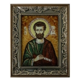 Янтарна ікона Святий Апостол Яків Алфеїв 40x60 см