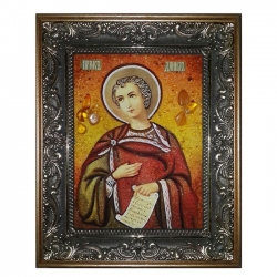 Янтарна ікона Святий пророк Даниїл 80x120 см - фото