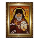Янтарна ікона Святої Архієпископ Сан-Францисский і Шанхайський Іоанн 60x80 см
