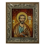 Янтарна ікона Святий Апостол Тадей Юда 80x120 см