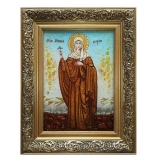 Янтарна ікона Свята мучениця Дарина Римська 60x80 см