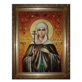 Янтарна ікона Свята мучениця Анастасія Римська 15x20 см