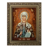Янтарна ікона Свята мучениця Зоя 80x120 см