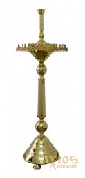 Свічник на 54 свічок трубка з тасьмою - фото
