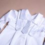 Костюм з краваткою «Матвієчку», білий колір (nb_007)