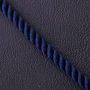 Шовковий синій шнурок з гладкою золотою застібкою (2 мм), золото 585, шовк, О кол00950