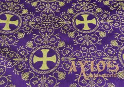 Церковна тонка віскозна тканина з хрестами (Греція) - фото