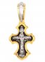 Православний хрест, Покров Пресвятої Богородиці, 15х30 мм, Е 8008
