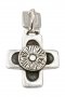 Хрест «Корсунський», срібло 925 °, аметист