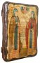Ікона під старовину Святі благовірні Петро і Февронія Муромські 13x17 см