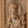 Різьблена ікона Святитель Феодосій Архієпископ Чернігівський