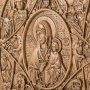 Різьблена ікона Пресвята Богородиця Неопалима Купина