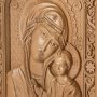 Різьблена ікона Пресвята Богородиця Казанська