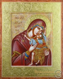 Ікона Пресвятої Богородиці Сердечна - фото