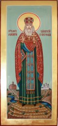 Писана Мірна ікона Святий Макарій Овруцький - фото