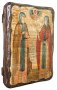 Ікона під старовину Святі благовірні Петро і Февронія Муромські 17х23 см