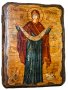 Ікона під старовину Покров Пресвятої Богородиці 17х23 см