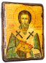 Ікона під старовину Священномученик єпископ Валентин Інтерамський 30х40 см
