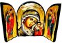 Ікона під старовину Пресвята Богородиця Казанська Складень потрійний