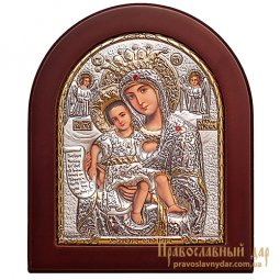 Ікона Пресвята Богородиця Достойно Єсть 8x10 см (арка) Греція - фото