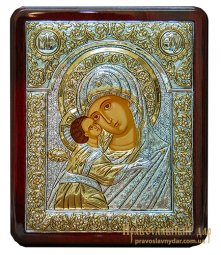 Ікона Пресвята Богородиця Казанська 19x25 см Греція - фото