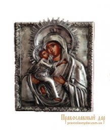 Ікона Пресвята Богородиця Володимирська 14x18 см Греція - фото