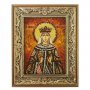 Бурштинова ікона Свята Міліца Сербська 20x30 см