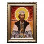 Бурштинова ікона Святий рівноапостольний князь Володимир 20x30 см
