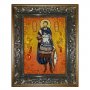 Бурштинова ікона Святий мученик Савел 20x30 см
