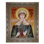Бурштинова ікона Свята мучениця Лідія 20x30 см