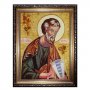 Бурштинова ікона Святий Апостол Петро 20x30 см