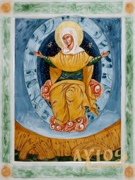 Ікона Пресвята Богородиця Спорителька хлібів 24х32 см - фото