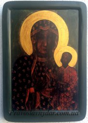 Ікона Богородиця Ченстоховська Бєльська - фото