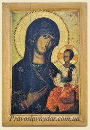 Ікона Волинська Богородиця Одігітрія (XIII століття) - фото