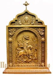 Центральна ікона святий Георгій Побідоносець - фото