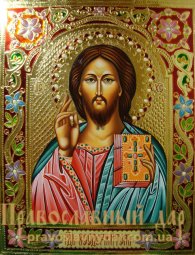 Писана ікона Господь Ісус Христос - фото