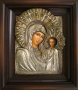 Писана ікона Казанська Богородиця з Немовлям