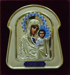 Ексклюзивна ікона << Казанська Божа Матір >> - фото