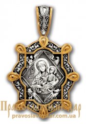 Образок Ікона Божої Матері «Неопалима Купина» - фото