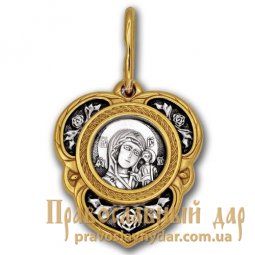 Образок «Казанська ікона Божої Матері. хризма » - фото