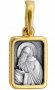 Образ «Св. Антоній »срібло 925 позолота