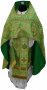 Облачення священицьке з якісної парчі зеленого кольору