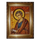 Янтарна ікона Святий Апостол Філіп 30x40 см