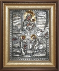 Ікона Тихвінської Божої Матері із зображенням явища Пресвятої Богородиці паламаря Георгію