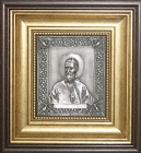 Срібна ікона Іоанн Кронштадтський