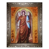Янтарна ікона Святої Архангел Михаїл 30x40 см