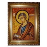 Янтарна ікона Святий Апостол Філіп 30x40 см