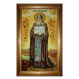 Янтарна ікона Преподобний Йосип Волоколамський 60x80 см