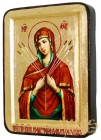 Икона Пресвятая Богородица Умягчение злых сердец Греческий стиль в позолоте 30x40 см